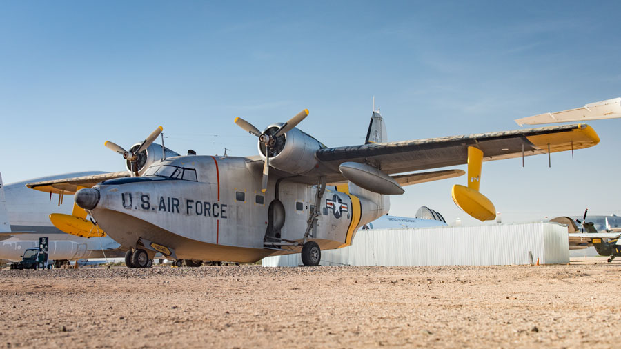 A picture of the Grumman HU-16A Albatross